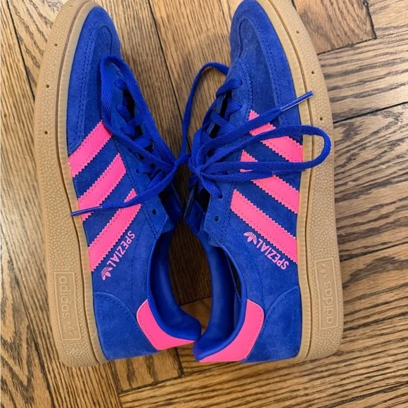 adidas Handball Spezial "Lucid Blue/Lucid Pink" sneakers - Picture 3 of 5